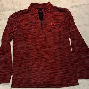 Under Armour Maroon Quarter-Zip Pullover